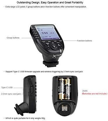 Godox V1S Професионална Камера Flash Speedlite Френел Зум Компатибилен Со Sony a7R a58 a99 ILCE6000L a7RIII a7R3 a9 a77II A750 Камери За