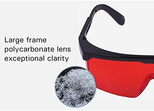 Glank ласерски очила, прилагодлива за Beemiei IPL ласерски очила за заштита на очите за безбедност за заштита на очите/оператор за ласерска козметологија, со бесплатна твр