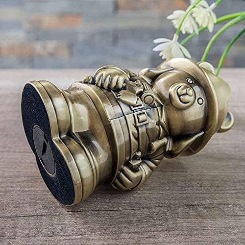 DailyInt Piggy Bank Bear Fireman Home Decoration Decoration Metal Metal European Creative Детска цртана монета свинче банка за роденденски