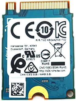 Solid State Drive 8c3cp 08C3CP TW-08C3CP Компатибилен резервен дел за замена за Kioxia KBG40ZNS512G 512GB M.2 2230 NVME PCIE GEN3 X4 SSD