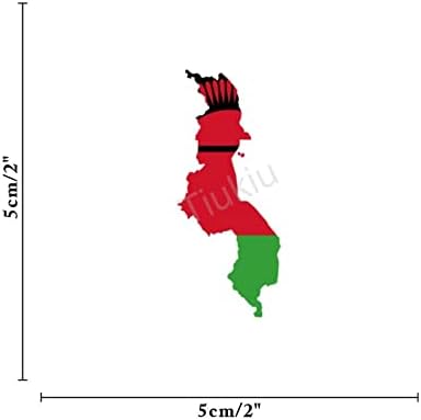 Малави Знаме Налепница, Божиќ Тематските Налепници Етикети Малави Знаме Круг Налепници Во собата на 40, 2 инчи