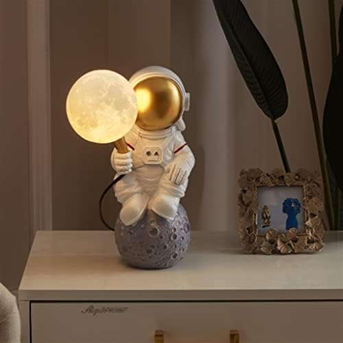 Зиминг биро за ламба за астронаути за астронаути, ноќна светлина за деца расадник, ноќна ламба за дневна соба спална соба за кревет таблети за внатрешен двор