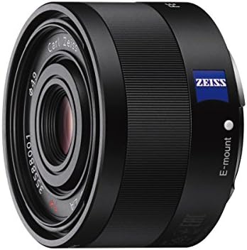 Sony SEL35F28Z E монтирање целосна рамка Сонар t 35 mm f2.8 Zeiss Prime Lens - црна
