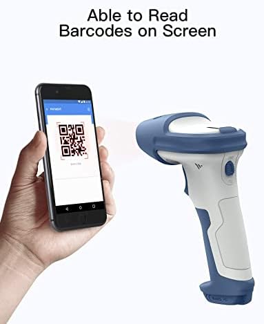 Скенер за баркод на Bluetooth Bluetooth со база за полнење, 2D безжичен, пакет производ, BCST-73 и BS04001