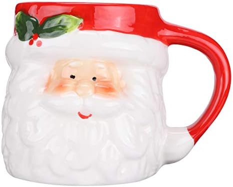 SOIMISS 1PC Christmas Christmas Santa Kigh Детска чаша за подароци креативна керамичка чаша