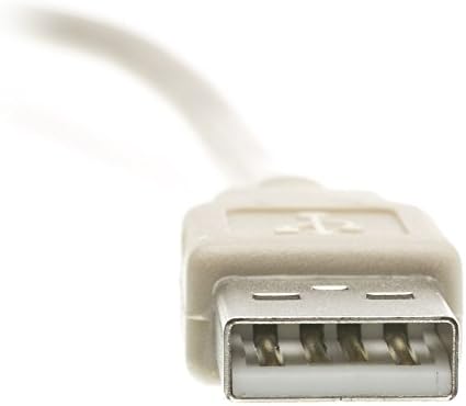 ACL 3 Стапки USB 2.0 Машки До Б Машки Печатач/Кабел За Уред, Сива, 4 Пакет