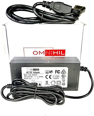 [UL наведен] Омнихил долг 8 стапки AC/DC адаптер компатибилен со Philips Respironics Remstar Pro M Series 1015642 CPAP машина