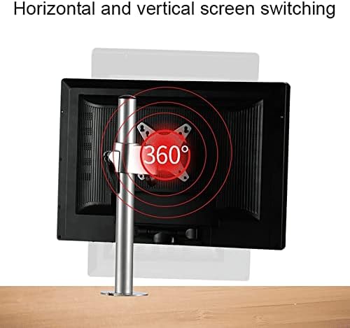Монитор за монитор на GuoDDM, раката за прилагодување на висината на висината за максимум 32 инчен рамен екран на компјутерски екран,