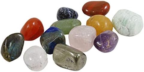 Хармонизирајте мулти -скапоцен камен 12 чакра постави реики медитација духовна рамнотежа заздравување