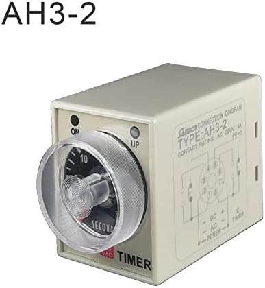 GORS 220V Time Set Range 0,1S-60M AH3-2 Време реле 220V AC DC Univeral Timer Timer Relay Time Relay