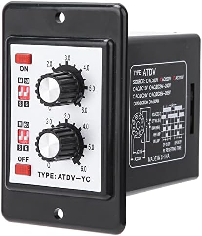 ILAME ON OFF TIMER TIMER RELEA CNOWN CONTRONT TIME SWITCH SWITCH MEDATION POWER SEACESTASS 6S-60M Време на одложување за автоматско