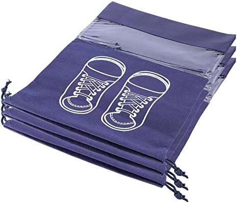 Ултимално решение за складирање на чевли: 3 торби за влечење на ткаенини за ткаенини за преносна организација за докажување на прашина-Идеални