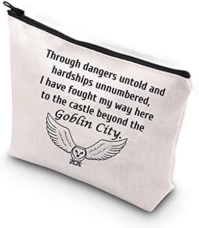 Wcgxko Филм Инспириран Подарок Гоблин Сити Патент Торбичка Шминка Торба За Навивачите Фандом