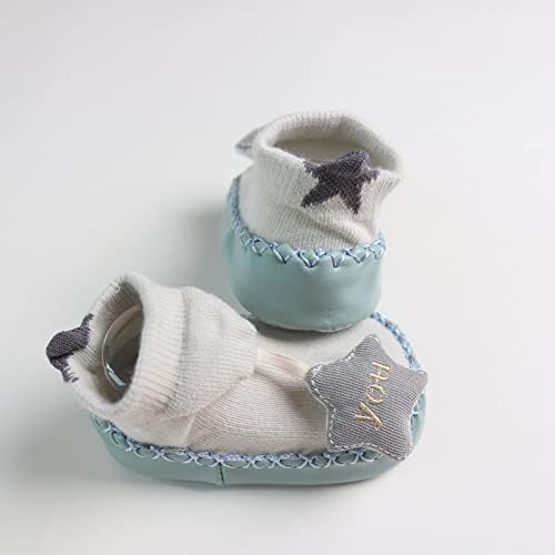 Летни и есен удобни чевли за новороденчиња за деца, симпатични starвездички деца мрежи што дишат чевли за куќи за деца од подот