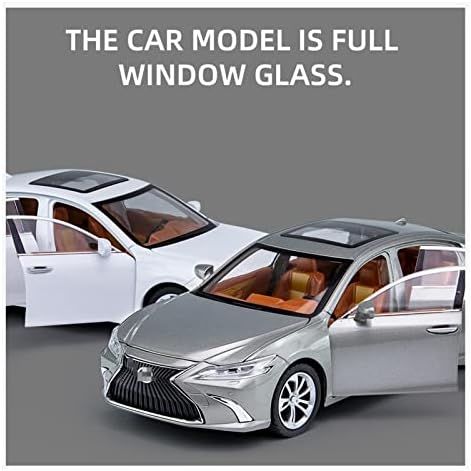 Скала модел на автомобили за лексус ES300 легура на легура на автомобили со модел на звук лесен автомобил Деца 1:24 Пропорционално