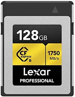 Lexar Professional CFExpress 128 GB Type-B картичка и Nikon EN-EL15C Полнење на ли-јонската батерија за компатибилна Nikon DSLR