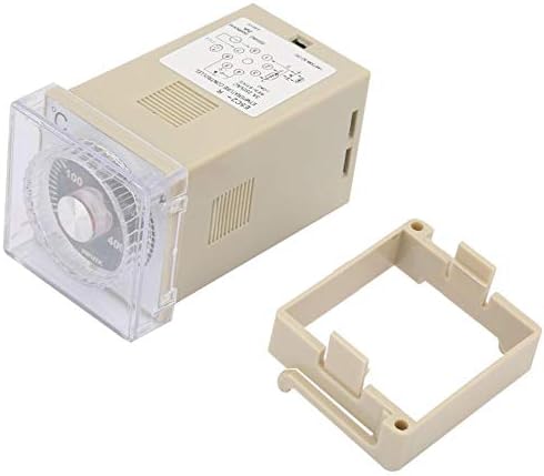 Hilitand Digital K Type Влезен контролер на температурата Термостат E5C2-R20K 0-400 ℃ AC 220V