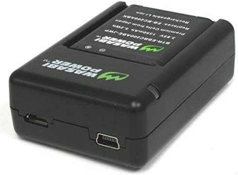 Wasabi Power Dual USB полнач за батерии за Samsung EB-BC200 и Samsung Gear 360