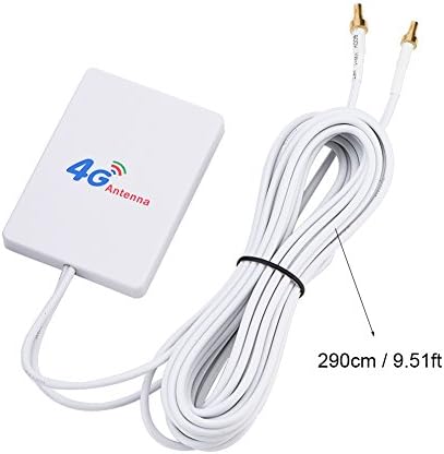 DIYEENI HIGH GAIN 4G 3G LTE антена со машки конектори, 28dbi 3G/4G LTE антена работа со TS-9/SMA/CRC9 надворешна порта за антена,