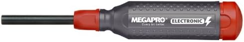 Megapro 151Elec-Ch/Rd-C 151Elec-Ch/Rd легура Електронски мулти-бит 15-во-1 шрафцигер, челик