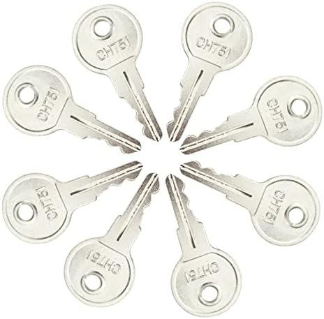 Замена на Универзални клучеви CH751 Клучни Универзални копчиња за RV оддели Кампери за складирање на кабинети за заклучување на вратата