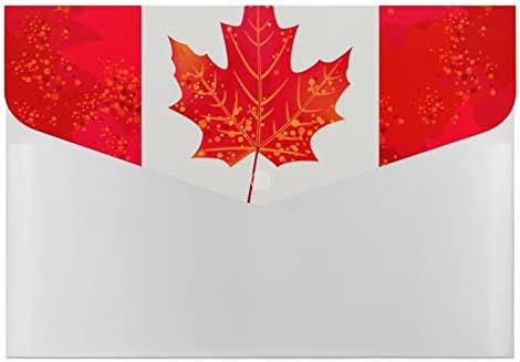 Канадски Јавор Знаме Проширување На Папката Со Датотеки Хармоника Папка 6 Џебови Организатор На Документи Организатор На Хартија