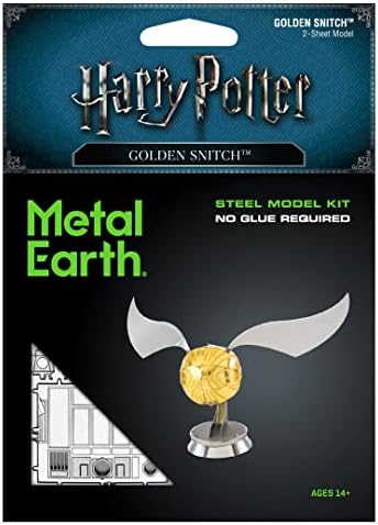 Фасцинации Метал Земјата Хари Потер Златен Кодош 3д Метал Модел Комплет