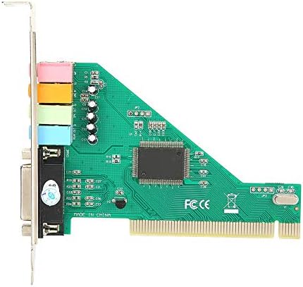 Звучна Картичка, 120db PCI Приклучок и Репродукција На Звучна Картичка канал 4.1 За Компјутерска Десктоп Внатрешна Аудио Карте