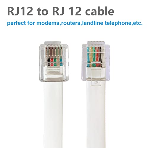 Кабел за податоци на Кабел за податоци за додаток на кабел за податоци за конек за машки кабел за рај12 до RJ12