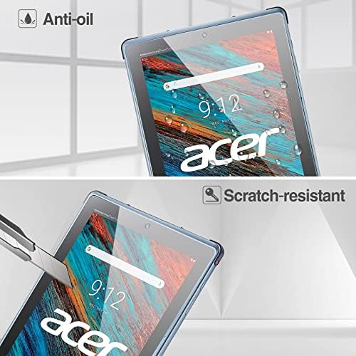 Procase 2 Pack Pack Ecter Заштитник за Acer Enduro Urban T3 10.1 2022, чувар на филмот за филмови со стакло за стакло за 10,1 инчен Acer enduro