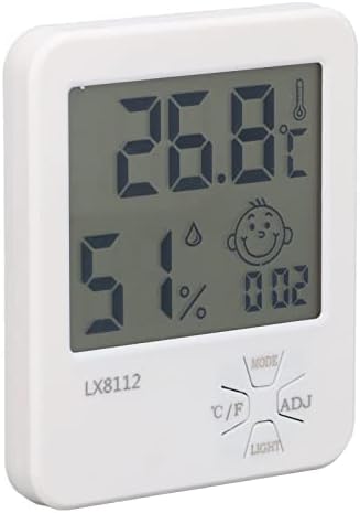 Хигрометар на термометар FTVogue, монитор за температура на електронска дигитална влажност на домаќинството