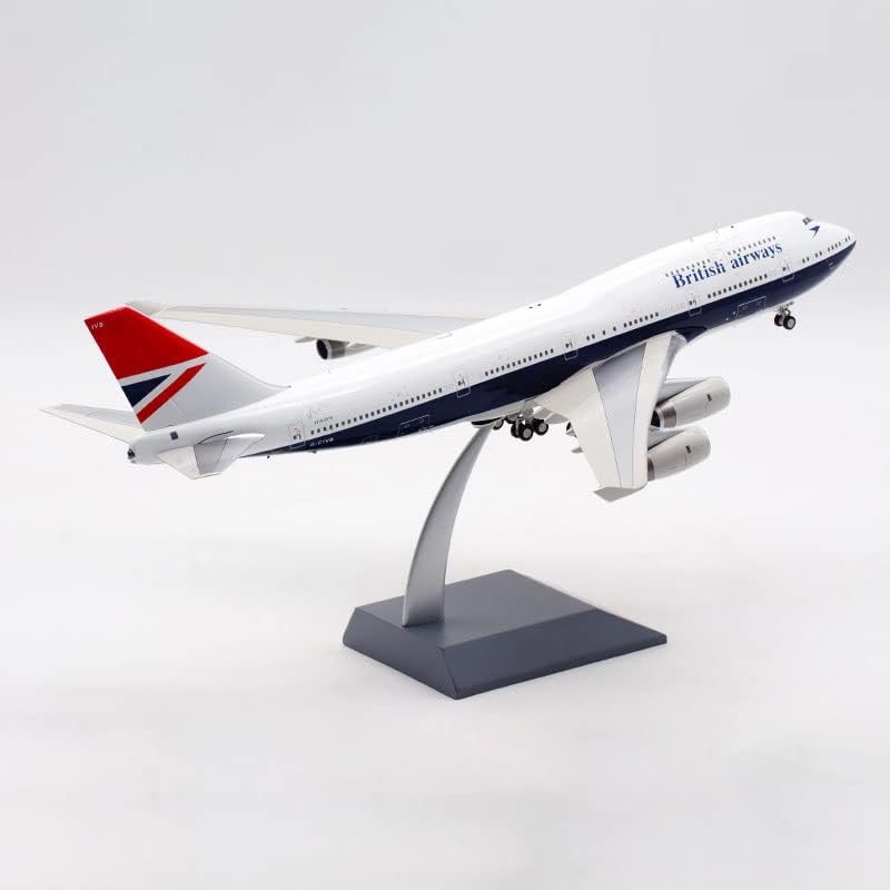 Односот на летање на Лукбут на насликани уметнички дела за: АРД 1: 200 скала модел на авиони легура материјал британски ервејс B747-400