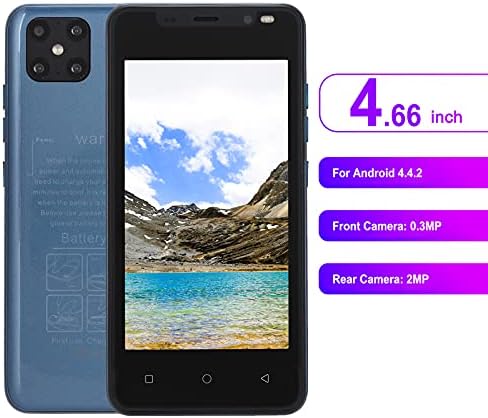 Gowenic IP12 Pro 4.66 инчен дисплеј паметен телефон, 512MB 4 GB, 0,3MP 2MP камера, MTK6572 Dual Core Dual SIM Dual Dual Standby Enlocked