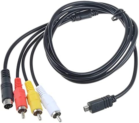Parthcksi 5ft av a/v ТВ видео кабел за аудио кабел за Handycam DCR-SX45/v/e/l sx45/e/r