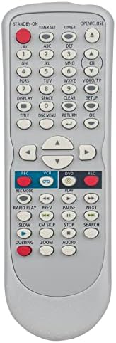 Econtrolly NB654 Заменете го далечинскиот управувач погоден за Funai WV20V6 VCR/DVD плеер рекордер