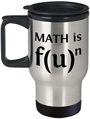 Смешни Равенка Патување Кригла-Математика Е Забава Тамблер-Забава Подароци За Наставникот По Математика