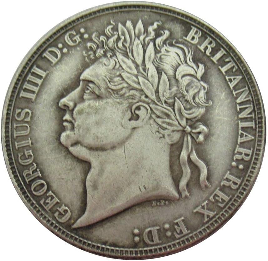 Британска 1 Круна 1821 Странска Реплика Комеморативна Монета