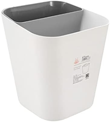 Toyvian Office Trash Cons Влажни и суви двојни употреба Класификација ѓубре може ѓубре може да троши корпа за отпадоци за бања