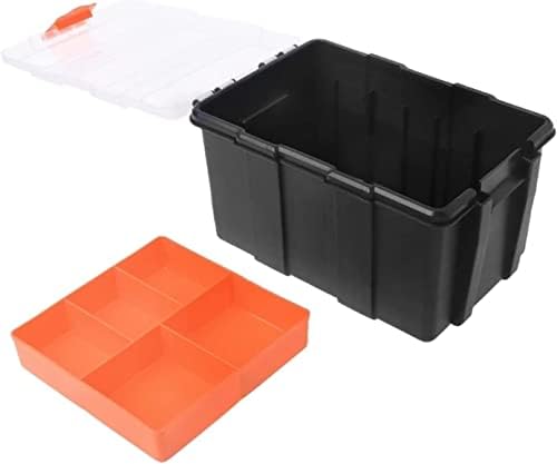 Ракотен складирање алатка за чување кутија Хардвер кутија Транспарентна мултифункционална алатка за складирање на куќишта со пластични организатори алатка за ал