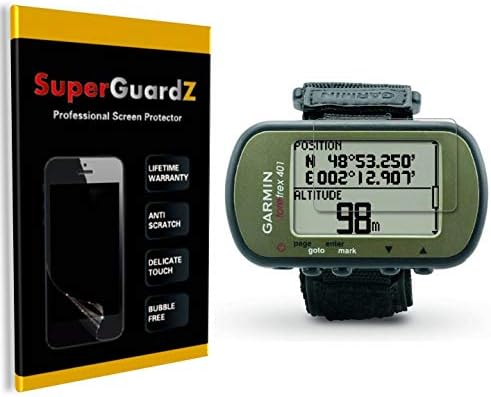 [8-Пакет] За Заштитник На Екранот Garmin Foretrex 401, SuperGuardZ, Ултра Јасен, Анти-Гребење, Анти-Меур [Доживотна Замена]