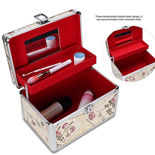 Козметички случај, мала професионална козметичка козметичка кутија за складирање за шминкер/козметичар