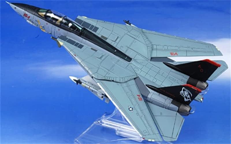 За Century Wings US Navy F-14d Tomcat AD164, VF-101 Grim Reapers Nas Oceana, 2004 кутија со носење 1:72 Diecast Aircraft претходно изграден модел