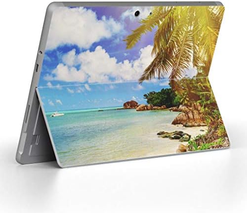 Декларална покривка на igsticker за Microsoft Surface Go/Go 2 Ултра тенки заштитнички налепници на телото 014987 Погледни пејзаж лето морето јужно земја палма дрво