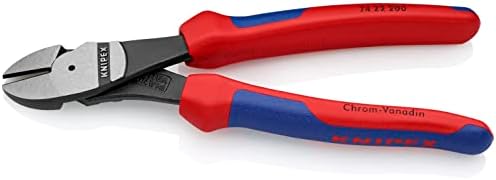 KNIPEX 74 22 200 Удобност Зафат Висока Потпора Аголна Дијагонала Машина, 8-Инчен, Агол, Удобност Зафат