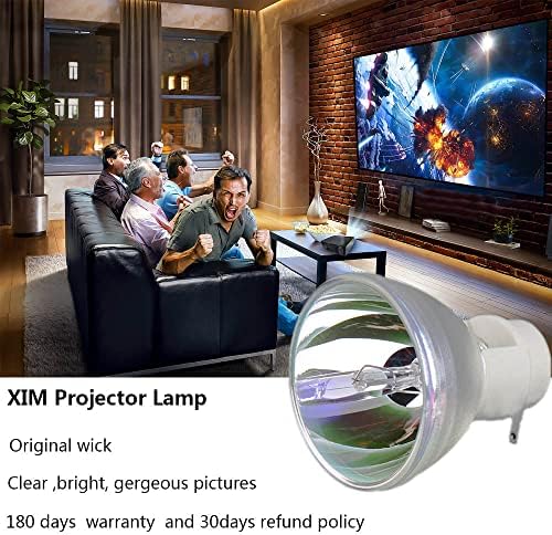 XIM BL-FU195A /BL-FU195B /BL-FU195C /BL-FU190E /RLC-100 /5J.J9R05.001 Replacement Projector Bare Lamp for HD142X HD27 EH345 H183X TW342 S341 S340