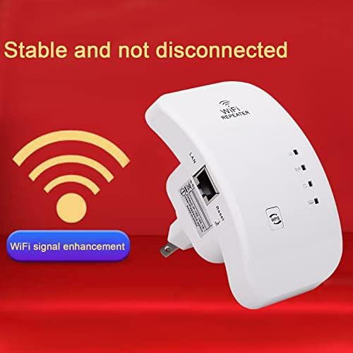 Delarsy WiFi Extender WiFi Booster 300Mbps WiFi засилувач WiFi Range Extender WiFi Repeater за Home 2.4GHz On-Ly HM4