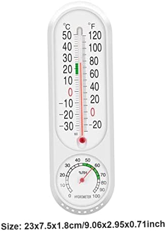 Јорзер Стакленички Термометар, Градинарски Термометар, Хигрометар Градинарски Растенија Дигитален Мерач На Температура Мерач На Влажност Ѕид