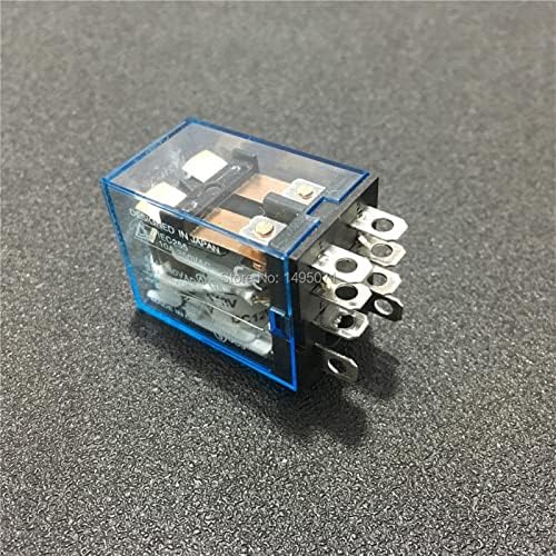 PHONME Реле 5pcs LY2NJ 12VDC 24VDC 110VAC 220vac Серпентина Моќ Реле Мини Општа Намена Реле 8 Пина DPDT 10A LY2N-J HH62P JQX - 13f LY2 Електронски Додатоци