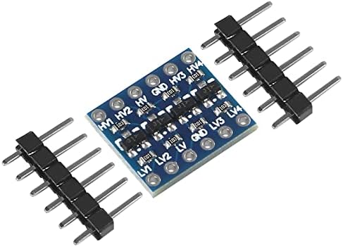 AEDIKO 20PCS 4 канали IIC IIC I2C Конвертор на ниво на логика Двонасочен 3,3V до 5V SHIFTER MODULE