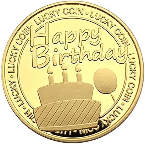 Руска роденденска торта злато-позлатена четири лисја за заби за заби за заби Ида криптоцентрација со заштитна обвивка лична аматерска колекционерска монета